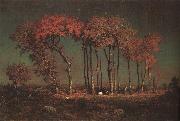 Under the Birches Theodore Rousseau